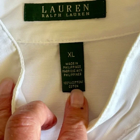 Lauren Ralph Lauren White Utility Jacket - XL - Picture 2 of 10